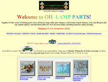 Tablet Screenshot of oillampparts.com